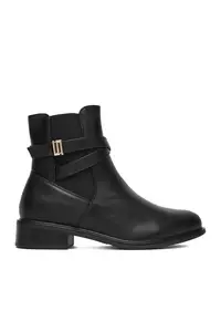 Botine dama HX20207-182 - negru - sintetic