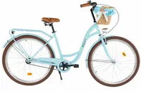 Bicicleta dama Davi Lila 28", 1 vitez, 160-185 cm, Albastru/Maro