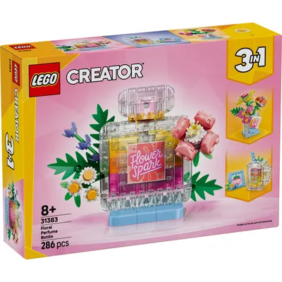 LEGO® Creator - Sticla de parfum cu flori decorativa (31383)