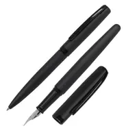 Set stilou și pix Online Eleganza - Black, cu husă