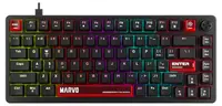 Tastatură mecanică Marvo - Arma 98 KG936, TNT Peach Linear, 75%, RGB, negru