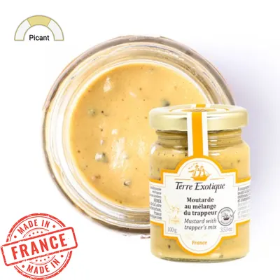 Mustar cu mix de condimente Trapper 100g