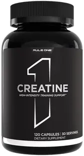 Creatine Monohydrate, 120 capsule, Rule1