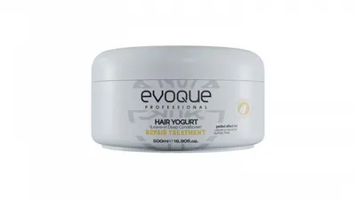 Masca de Par Leave-in cu Iaurt, EVOQUE USA Milk Therapy, 500 ml - Tratament Profund Fara Sulfati pentru Par Vopsit sau Natural