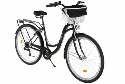 Bicicletă damă 28" Davi Emma Style 7 viteze Shimano 160-185 negru