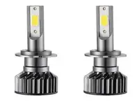 Set 2 Becuri Auto H7 cu Led Mini putere 50w 8000lm per bec temperatura 6000K