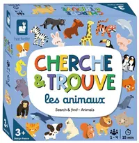 Joc de societate Janod - Seek and Find, animale