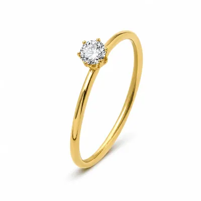Inel Princess Gold cu Aur