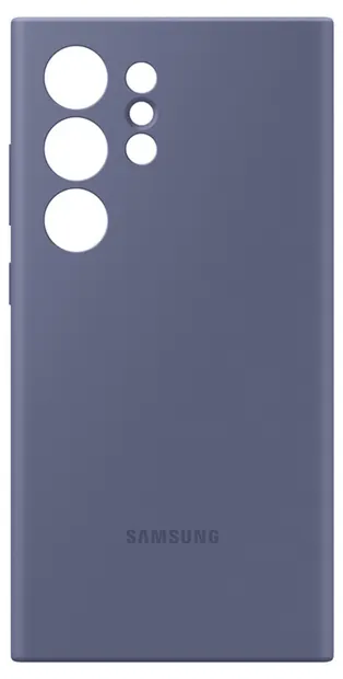 Husă Samsung - Silicone Cover, pentru Galaxy S24 Ultra, mov
