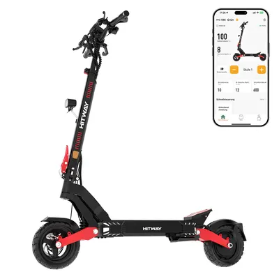 Trotinetă Electrică Pliabilă H10, 998Wh, Autonomie 90 km, Anvelope 10"