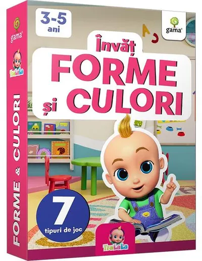 Învăț forme și culori - Paperback brosat