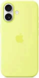 Husă Apple - Silicone, iPhone 17, MagSafe, Neon Yellow