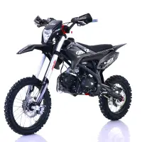 Motocicleta Enduro Cross Asix XB48 125cc, 4T, roti 17 14 , 4 viteze, pornire electromotor, negru gri