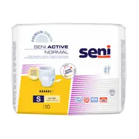 Chilot elastic absorbant Active Normal Small, 10 bucati, Seni