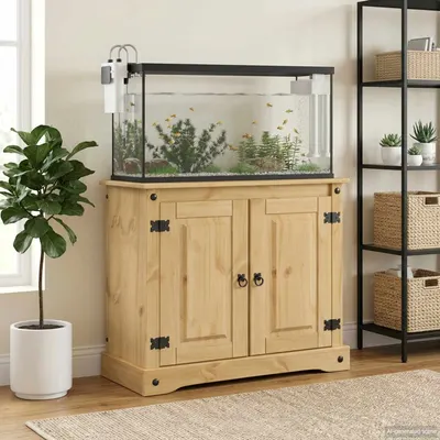 vidaXL Suport pentru acvariu CORONA Maro 81,5 x 37 x 73 cm 250 kg