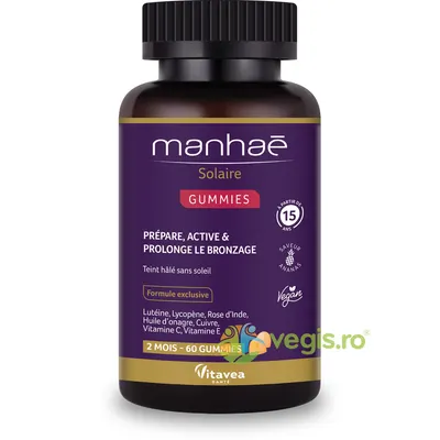 Solaire Gummies 60 jeleuri gumate Vitavea