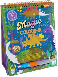 Carte de colorat Floss and Rock Magic Water - Dino