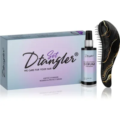 Dtangler We Care For Your Hair Set set cadou pentru păr DeLuxe 2 buc