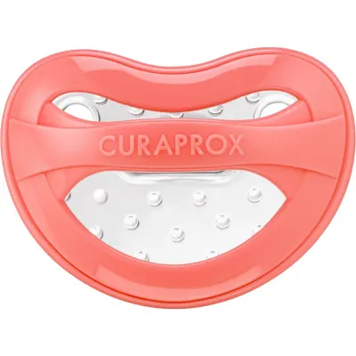 Curaprox Baby 0+ Months suzetă Coral 1 buc