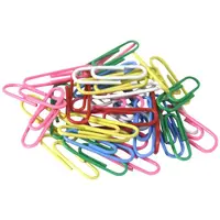 Set 5 x 100 Agrafe Colorate pentru Birou, 25 mm