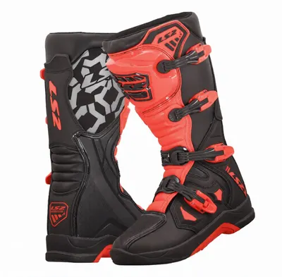 Cizme Cross Enduro LS2 Raptor,marime 45, rosii