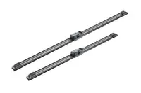 Set stergatoare parbriz BOSCH AeroTwin A084S 3397007084, lamela tip AeroBlade, lungime 575 mm, 450 mm, pentru vehicule cu volan pe stanga