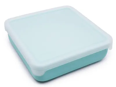 Cutie din silicon pentru sandvișuri Melii - Albastru, 790 ml
