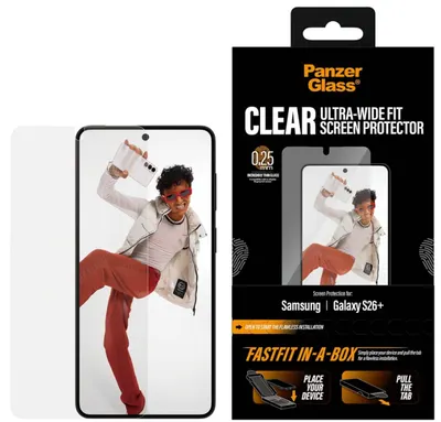 PanzerGlass sticlă protector – UWF cu EasyAligner, Galaxy S26 Plus