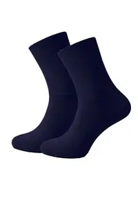 Sosete bumbac femei confort fara strangere - SDGW6NEG - - Bleumarin