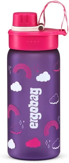 Sticlă de apă Ergobag Tritan - Rainbow, 550 ml