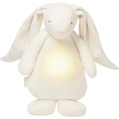 Moonie The Humming Friend 2.0 Organic Cream jucărie de adormit cu melodie 1 buc