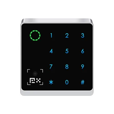 Cititor de proximitate Secukey QR9, cod QR, EM/Mifare, HID, Wiegand, LED, IP66