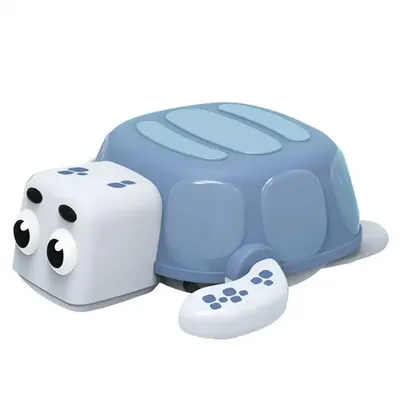 Jucărie de baie Raya Toys – Broască țestoasă plutitoare, albastră