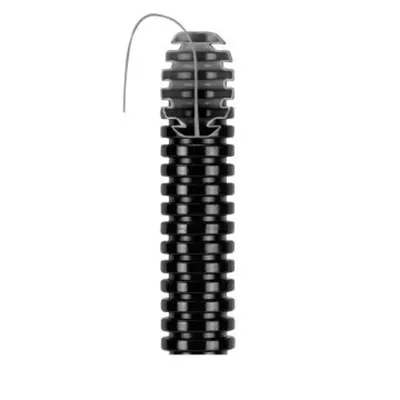 Tub flexibil tip Copex FK15 - Ø 16MM - WITH CABLE PULLER - BLACK