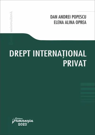 Drept internațional privat - Paperback brosat - Carolina Maria Niţă