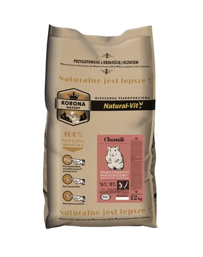 NATURAL-VIT Korona Natury Amestec complet pentru hamsteri 12 kg