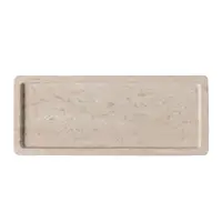 Platou dreptunghiular MANUFACTURE TRAVERTINE, 25,5x10x5 cm