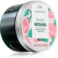 The Body Shop British Rose Body Butter unt pentru corp cu aromă de trandafiri 400 ml