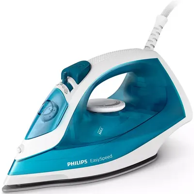 Fier de călcat Philips - EasySpeed GC1750/20, 2000W, 25 g/min, albastru/alb