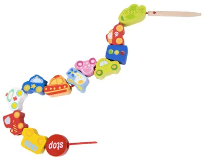 Joc de insirat Classic World - Trafic, cu figuri din lemn