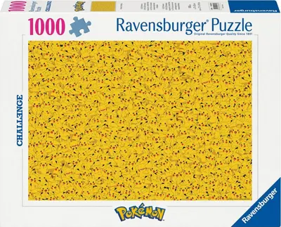 Puzzle Ravensburger din 1000 de piese - Pikachu