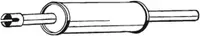 Toba esapament mijloc VW GOLF II, JETTA II, PASSAT 1.6D 1.8 intre 1983-1993