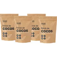 Pachet Faina de Cocos 1kg (4 x 250g)