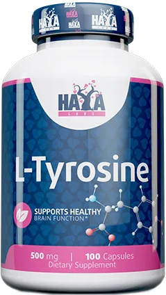 L-Tyrosine, 500 mg, 100 capsule, Haya Labs
