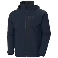 Geacă de trekking 34376597 clasică cu glugă bleumarin bărbătească