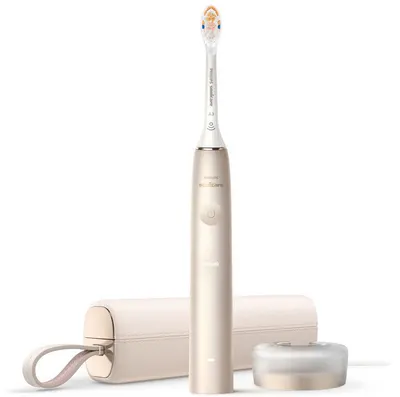 Periuță de dinți electrică Philips Sonicare - HX9992/11, 1 rezervă, bej
