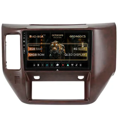 Navigatie Nissan Patrol (2004-2012), Android, A-Octacore 4GB RAM + 64GB ROM, 9 Inch - AD-BGA9004+AD-BGRKIT166V3