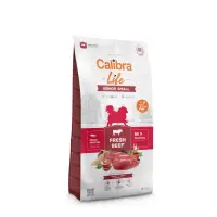 CALIBRA Life Senior Small Fresh Beef, XS-S, Vită, hrană uscată monoproteică câini senior, 6kg