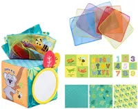 Jucărie educativă cub Smart Baby - Cu șervețele și oglindă