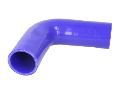 Cuplaj conducta lichid racire (48mm x150mm, unghi 90 , culoare albastru)